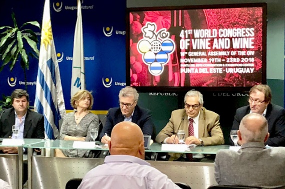 Congreso Mundial de la Uva y el Vino en Uruguay
